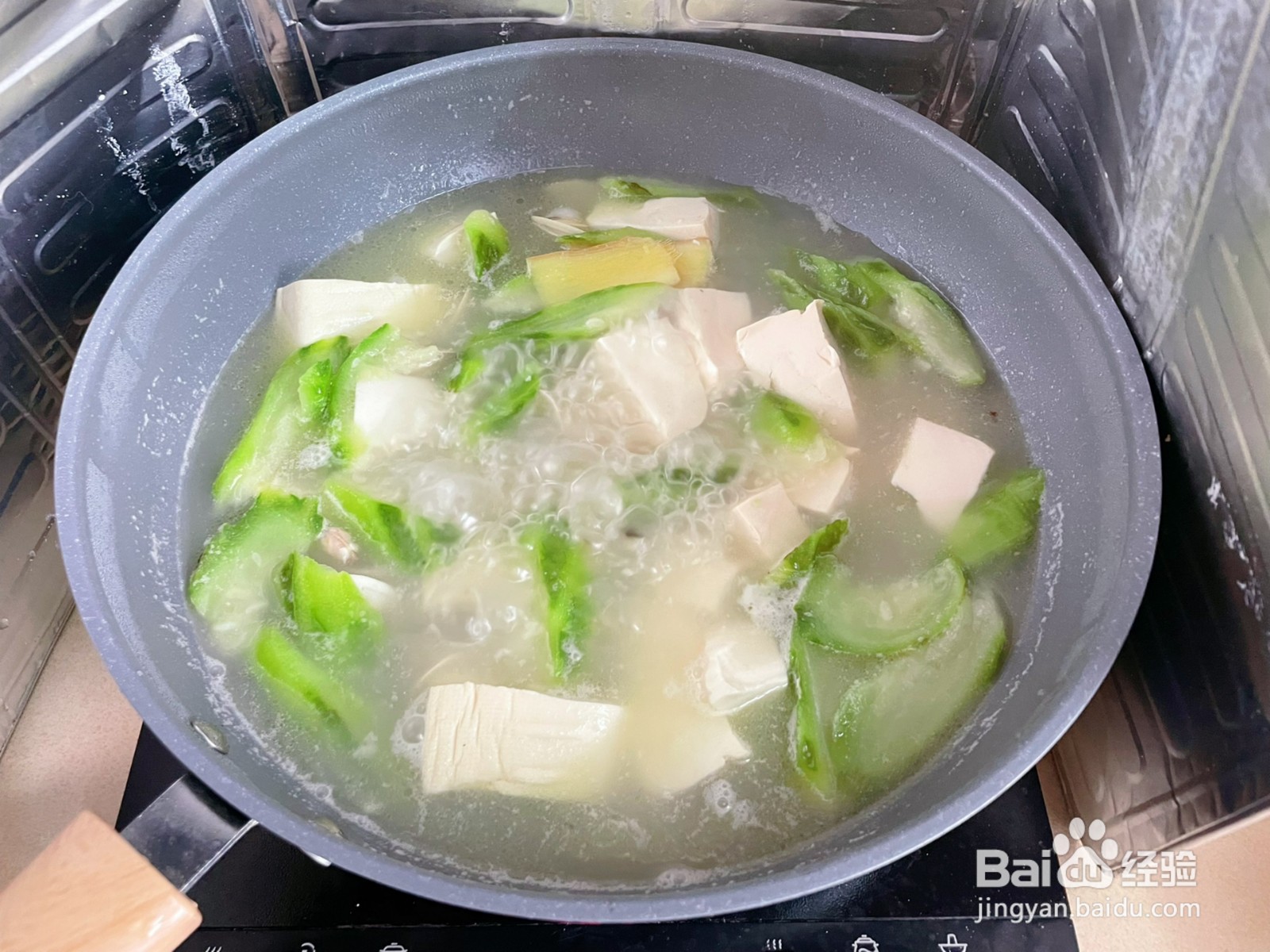 豆腐丝瓜白贝汤怎么做