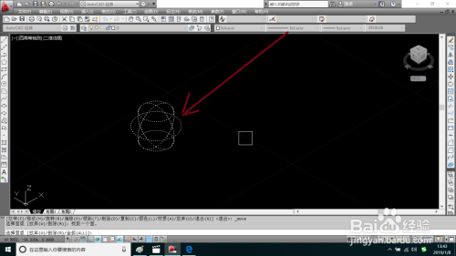 AutoCAD怎么移动图形面