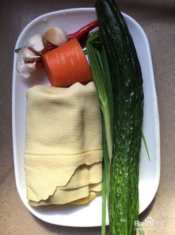 凉拌三丝的制作方法