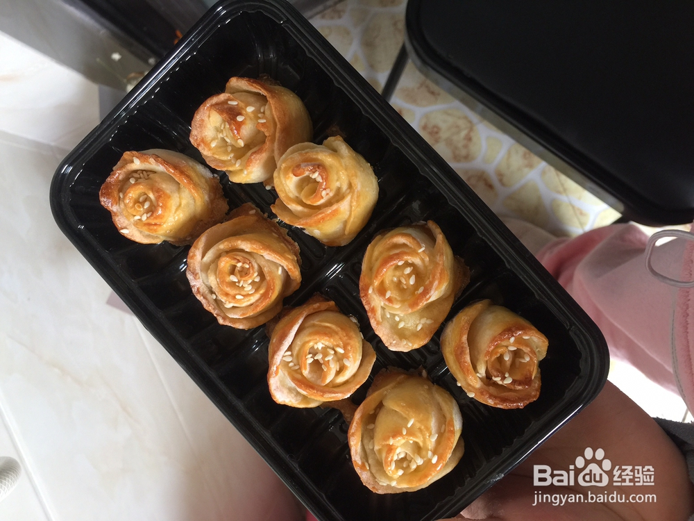 小孩子超喜欢的玫瑰小甜点