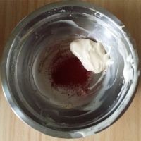 红曲拉花纸杯蛋糕