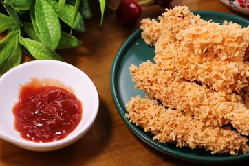 如何炸香酥鸡柳？