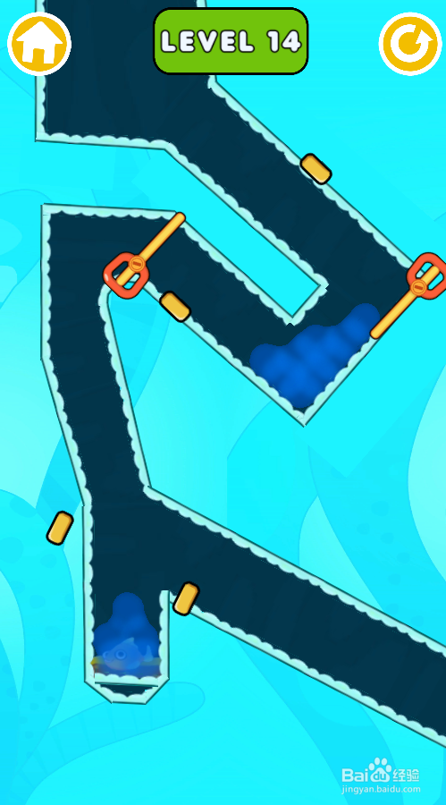 Fish Rescue Pull The Pin的Level 14怎样过关