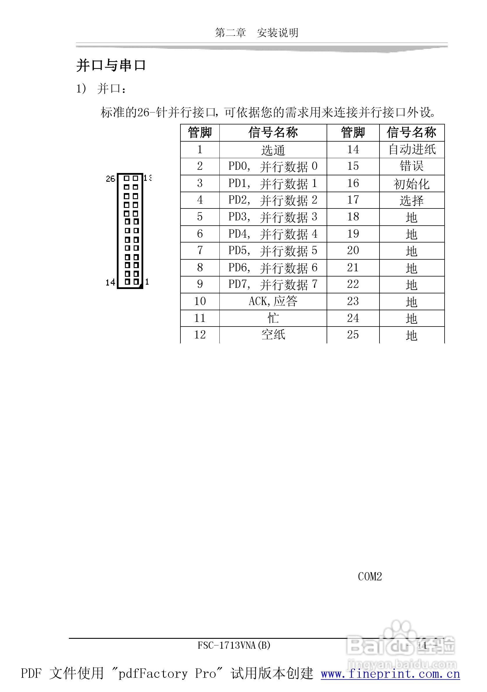 研祥FSCFSC-1713VNA（B）工业级CPU板卡说明书:[2]