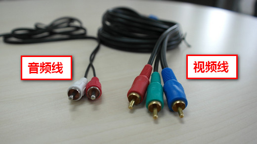 H5500系列液晶电视如何通过分量方式连接机顶盒?