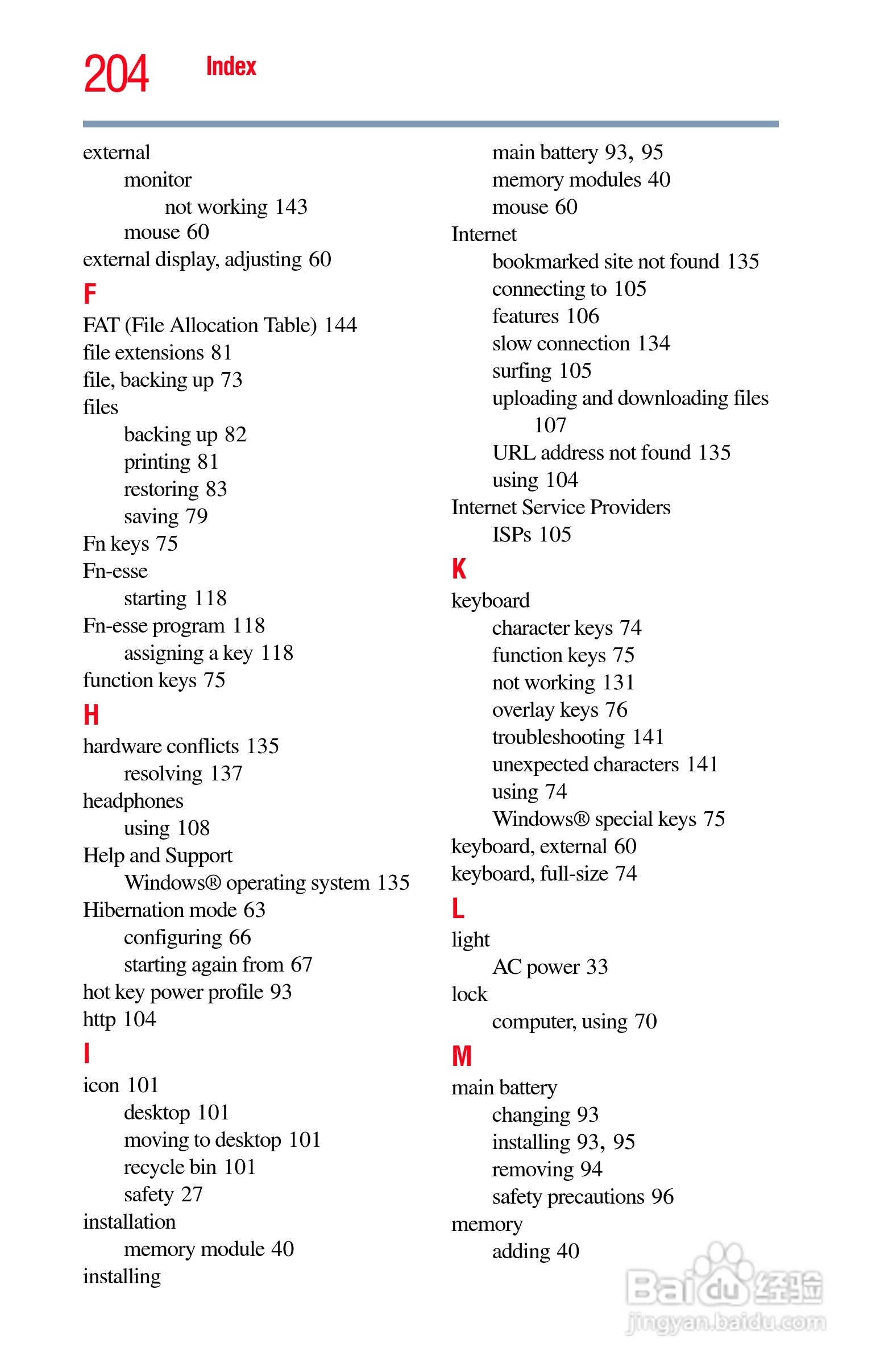 东芝NB200笔记本电脑使用说明书:[21]