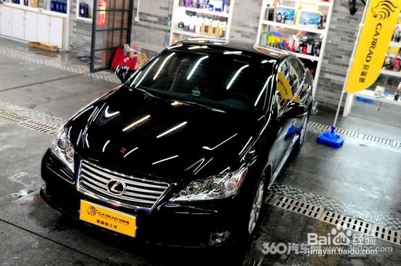 汽车美容镀晶施工流程