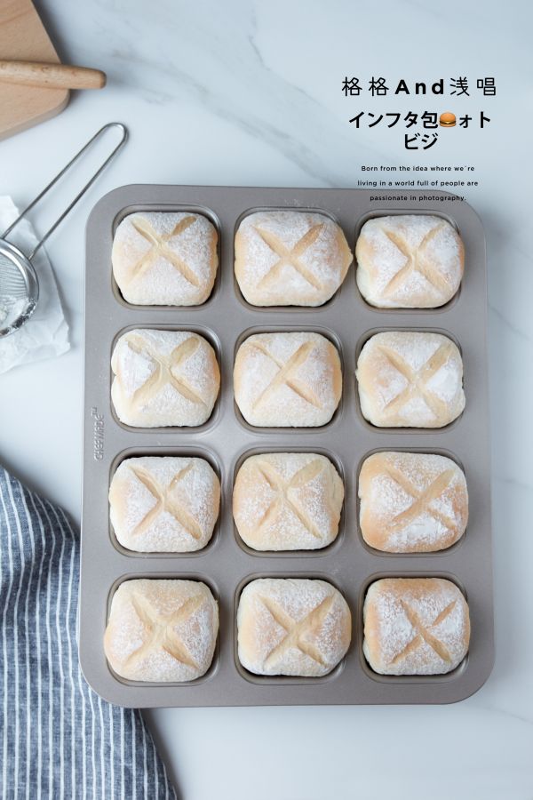 日式牛奶餐包卷