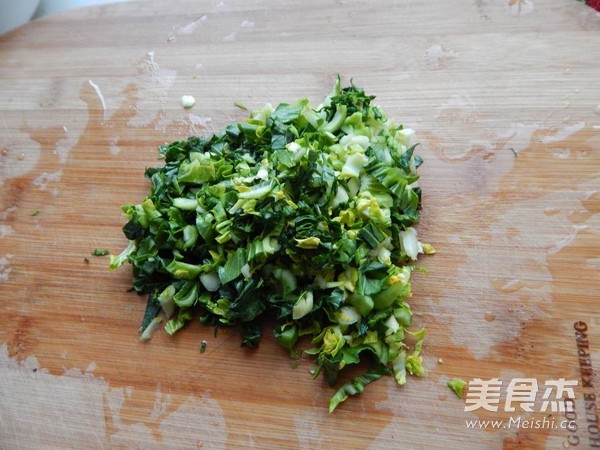青菜豆渣煎饼
