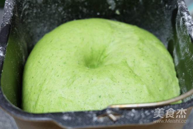 菠菜奶油排包