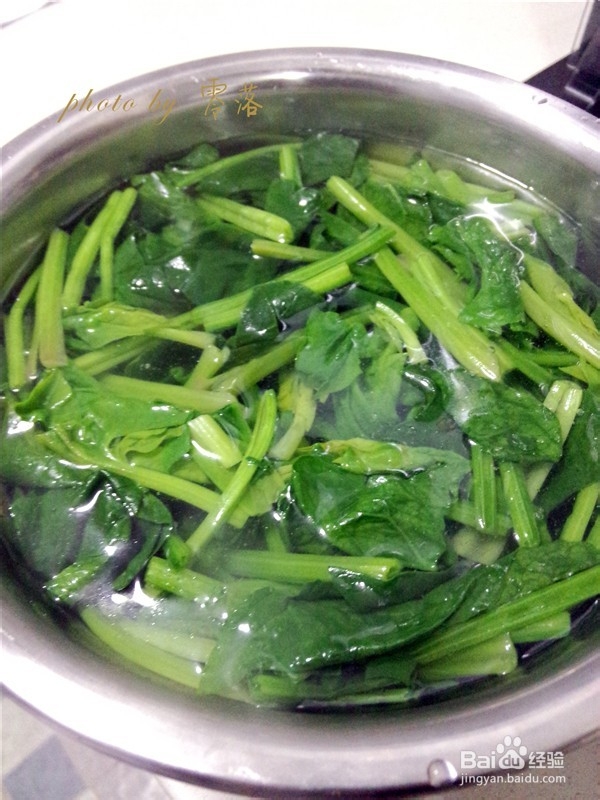 清新爽口：菠菜塔