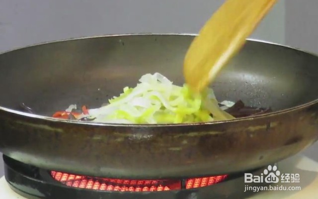 三丝炒扁豆做法