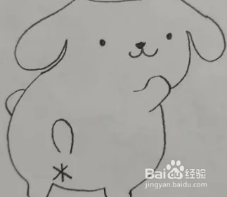 玉桂狗和布丁狗怎么画