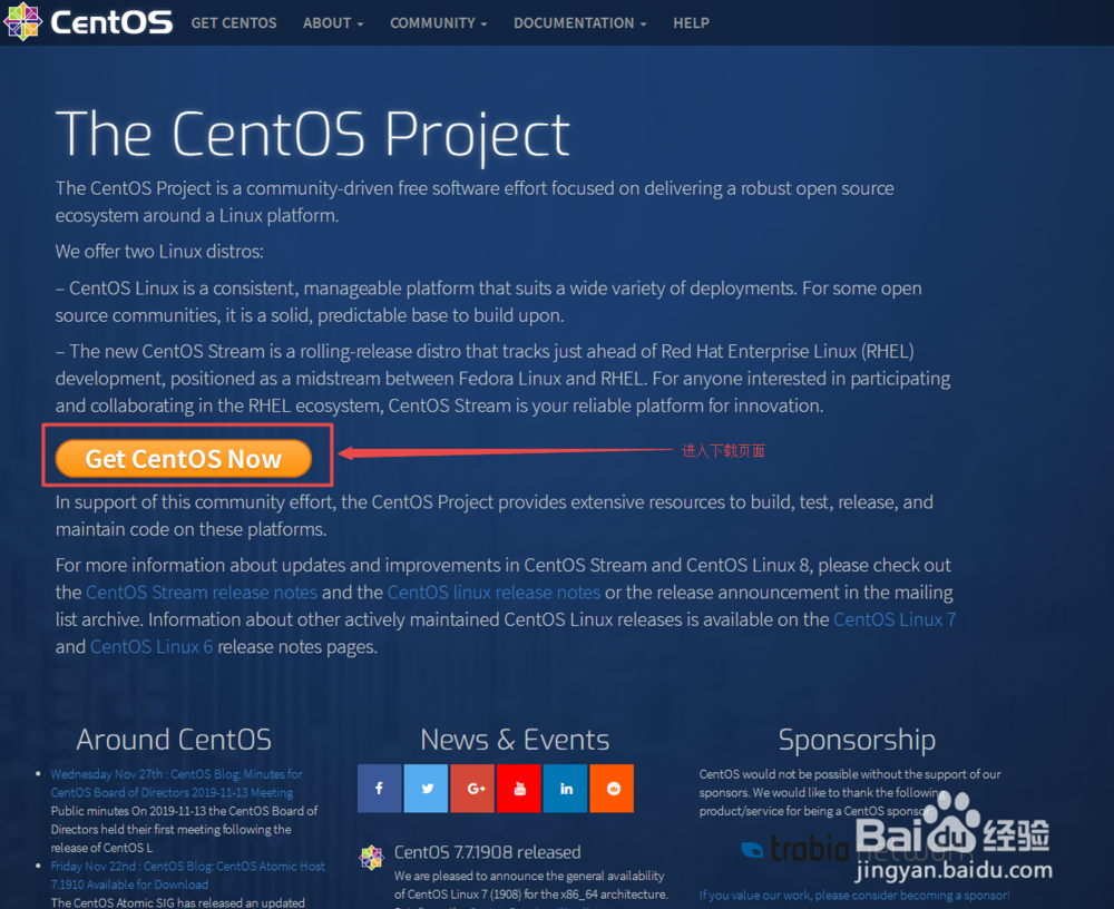 Linux镜像centos下载