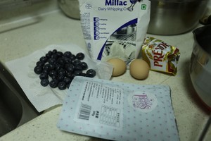 蓝莓玛芬蛋糕的做法