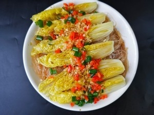 蒜蓉粉丝娃娃菜