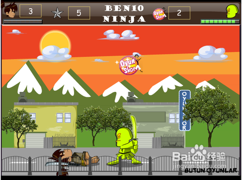 Ben10小忍者攻略