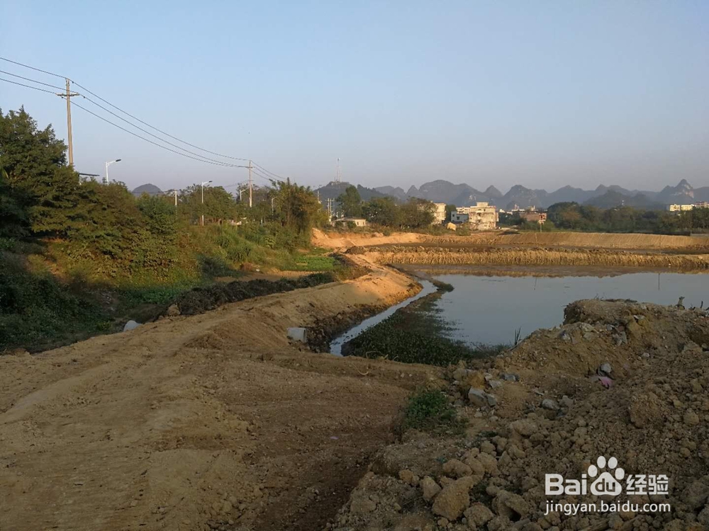 鱼塘改建进展4