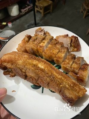 教你怎么做家常脆皮五花肉