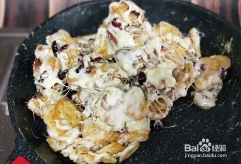 坚果饼干雪花酥是怎么做的？家常教程