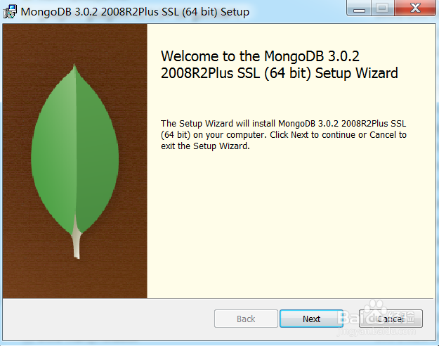windows下安装MongoDB