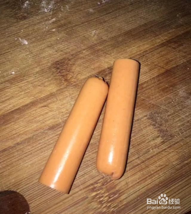 在家自制毛毛虫馒头