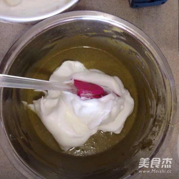 抹茶蛋糕卷的做法