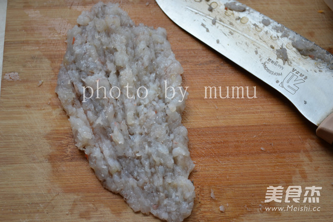 虾泥镶圣女的做法