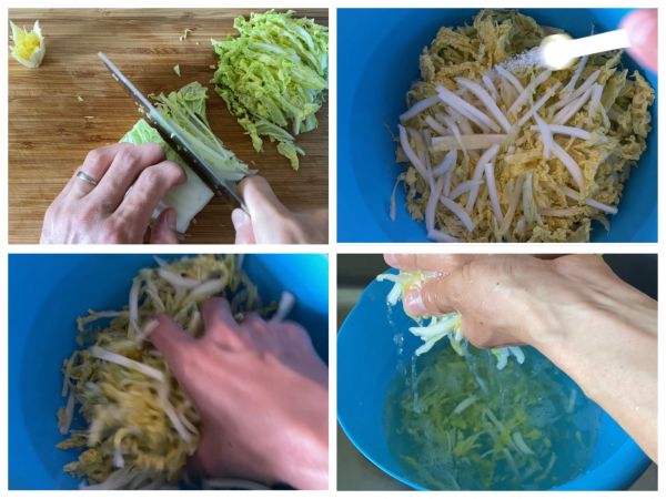 娃娃菜麻酱拌粉丝