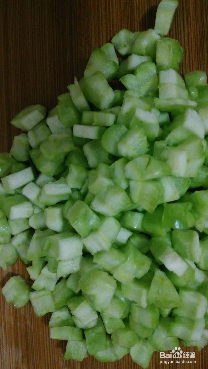 简单早餐菜之-苦瓜鸭蛋煎