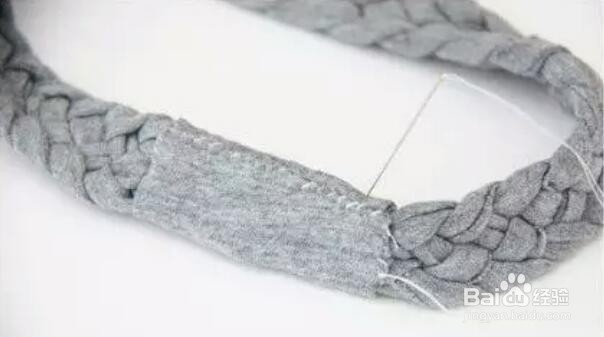 怎么用旧体恤制作发箍