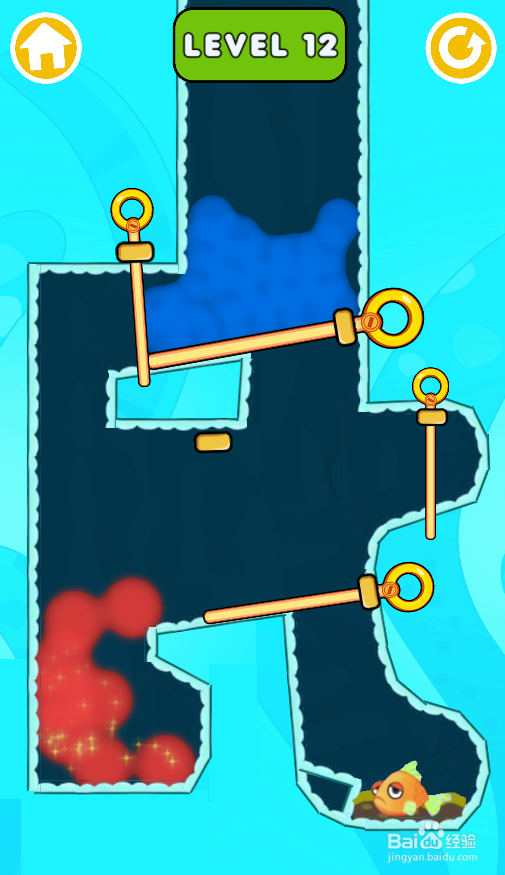 如何营救小金鱼（Level 12）