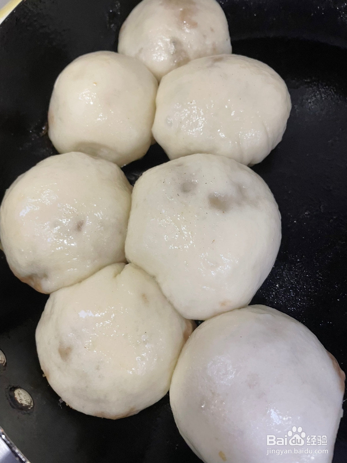 生煎包焦香酥脆脆底的做法