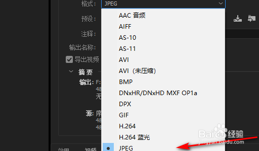 怎么用premiere把视频里的每一帧都导出为图片
