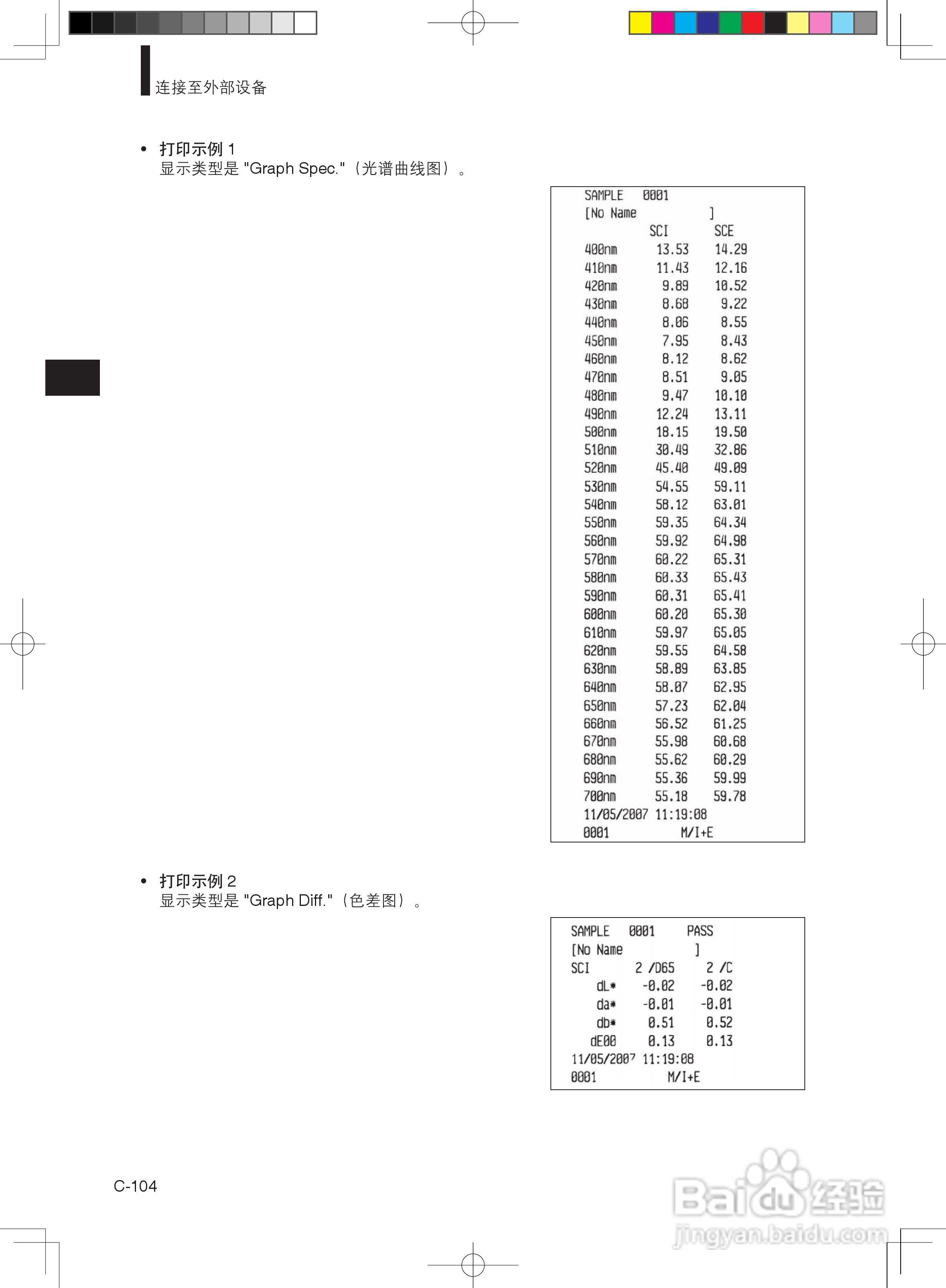 分光测色计CM-600d使用说明书:[11]