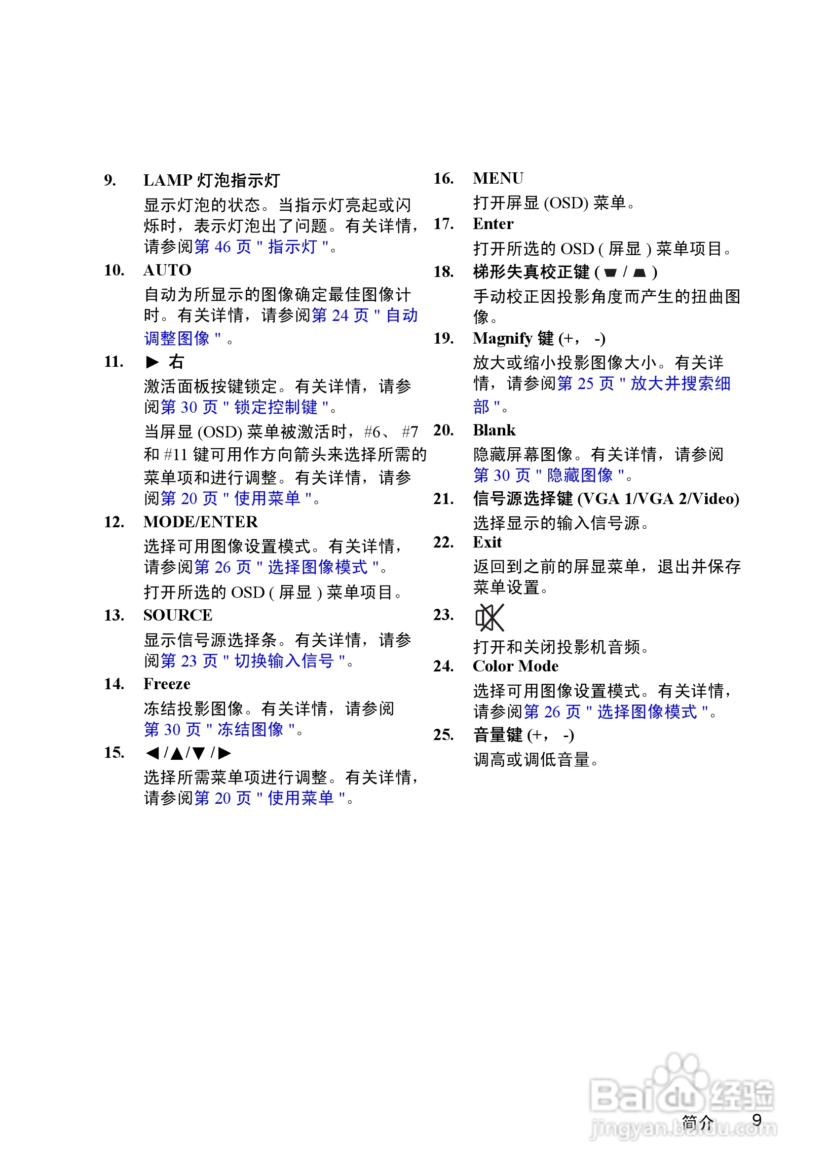 优派PJD5352投影机使用说明书:[2]