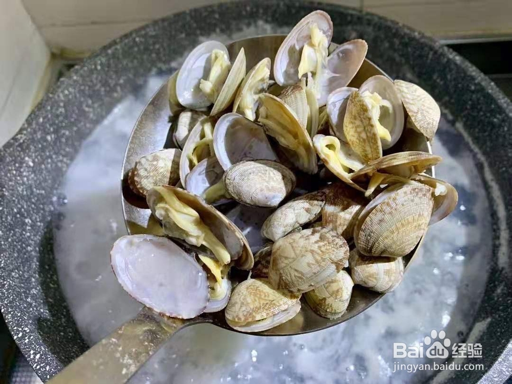爆炒美味花蛤