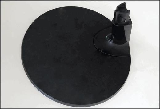 F390系列显示器如何安装底座?