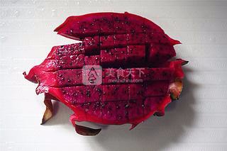 哈密瓜椰奶火龙果冰棒