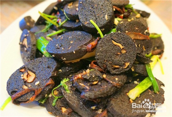 荞面血肠的做法