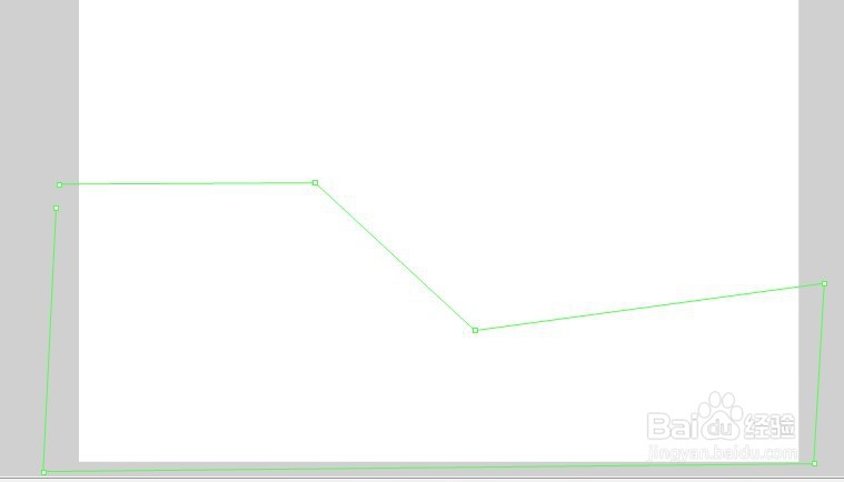 flash如何绘制一个山坡上的背景