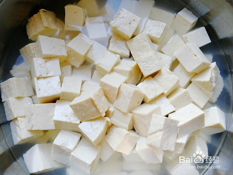 白玉北豆腐,家常麻婆豆腐的做法