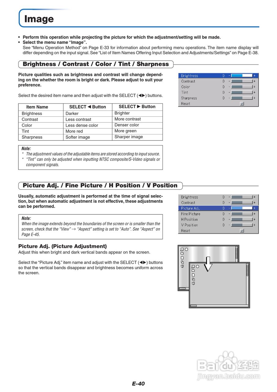 PLUS V-339投影机使用说明书:[5]