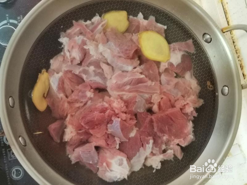 冬日清淡羊肉萝卜的做法