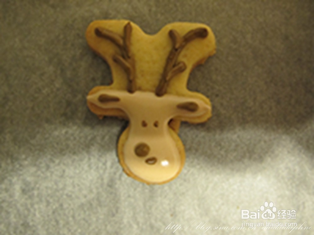 麋鹿糖霜饼干的做法