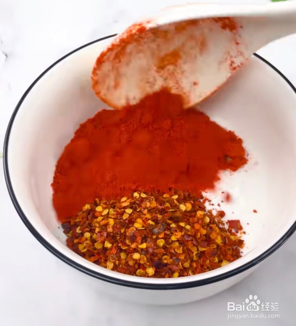 秘制辣椒油的教程