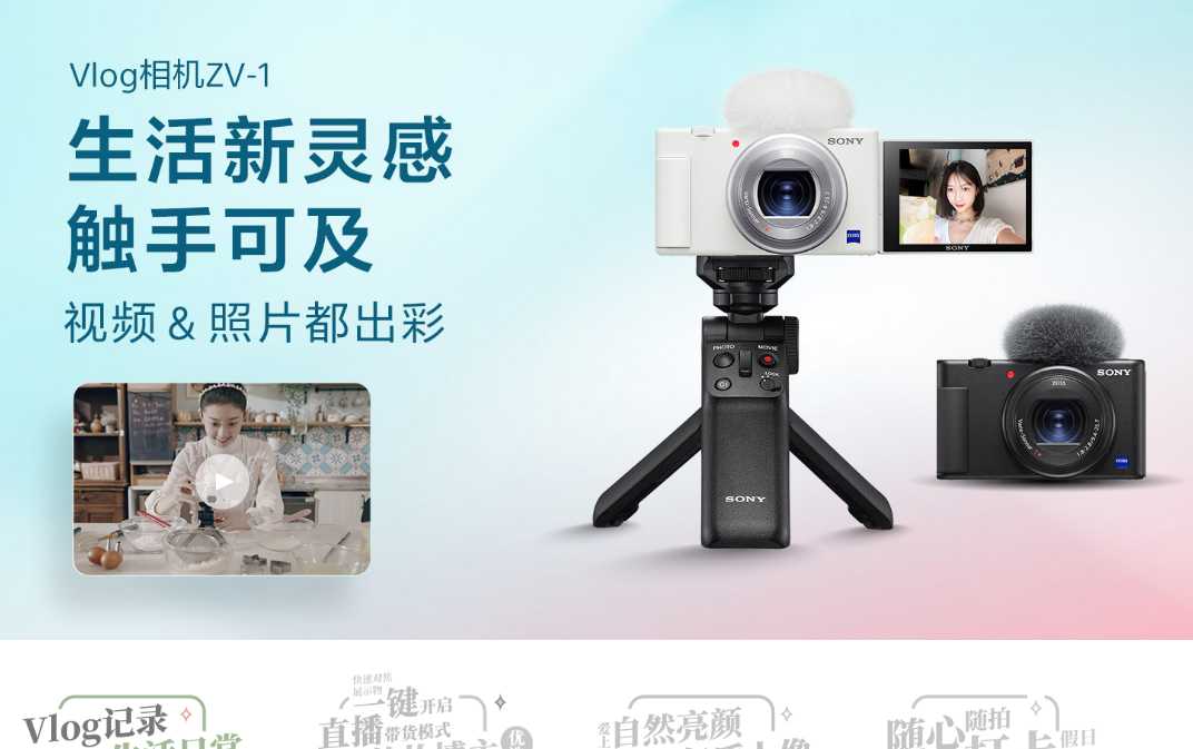 索尼zv1有闪光灯吗