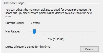 如何在Windows启用或禁用系统还原