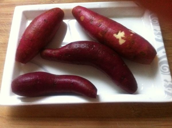 紫薯红薯桂圆汤