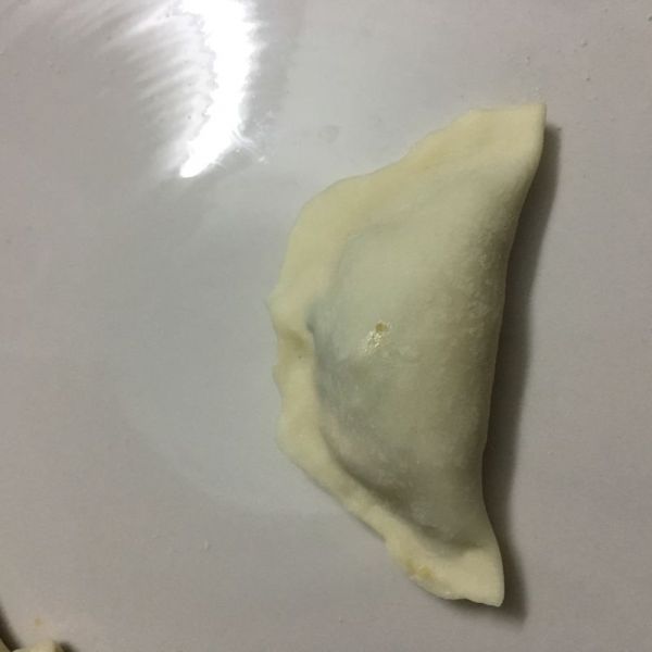 北极虾韭菜盒子